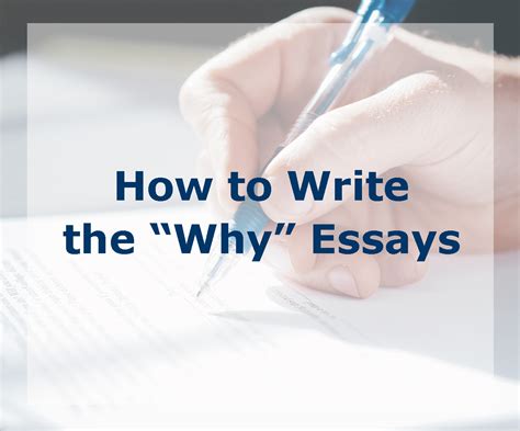 how to write the why major essay