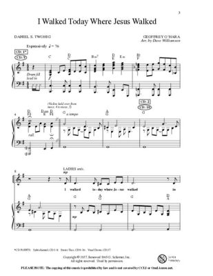 I Walked Today Where Jesus Walked: Sheet Music PDF and Its Deeper Meaning